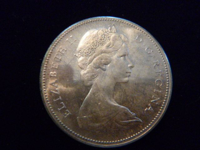 1867-1967 Canadian Silver Dollar