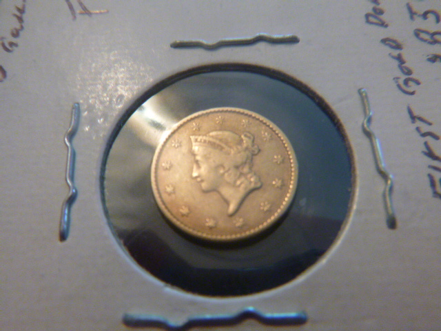 1850 Americas First Gold Dollar
