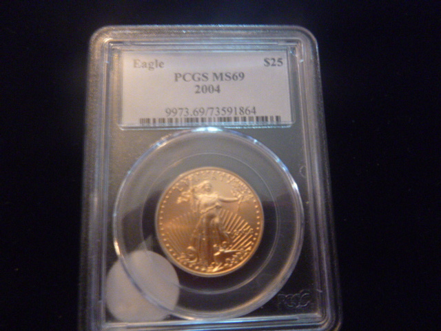 2004 Gold Eagle $25 Coin