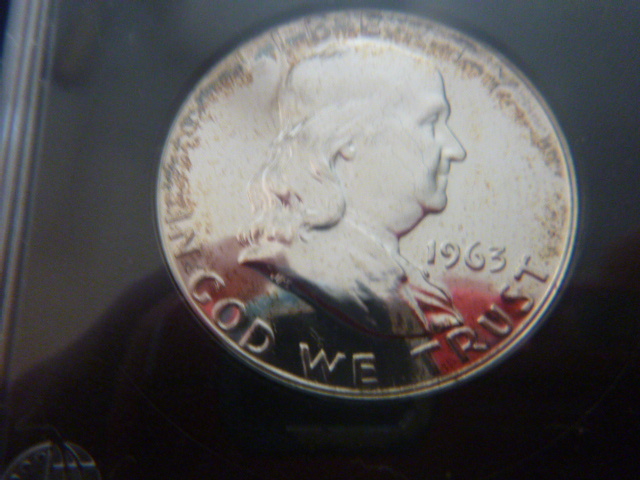 1963 Benjamin Franklin Half Dollar