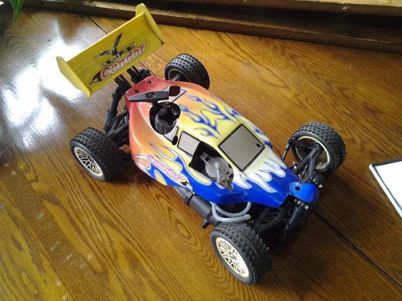 Gas Powered Radio Controlled Car