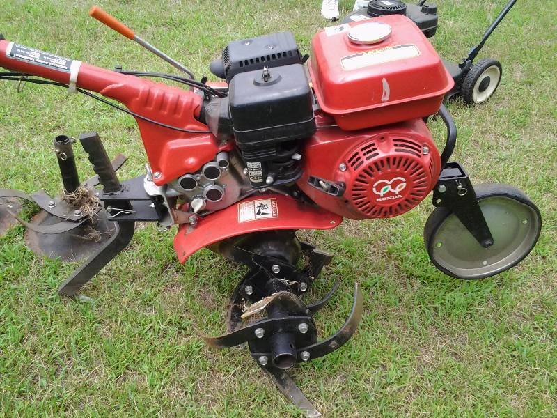 Honda F501 Tiller With Attachments Andover On Location Moving Sale