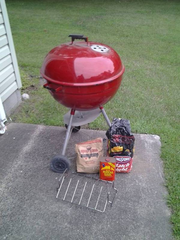 lot 31 image: J.C. Penny Charcoal Grill With Supplies