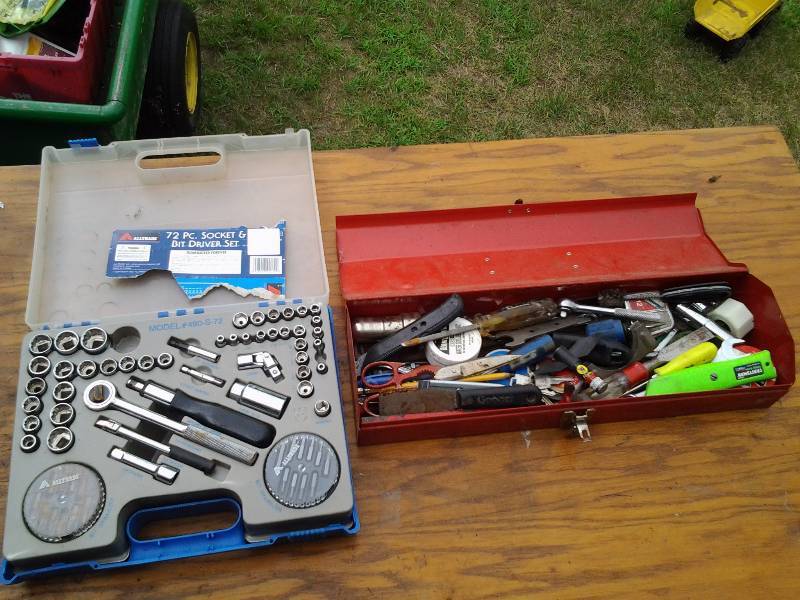 lot 58 image: Socket & Driver Set, Tool Box & Contents