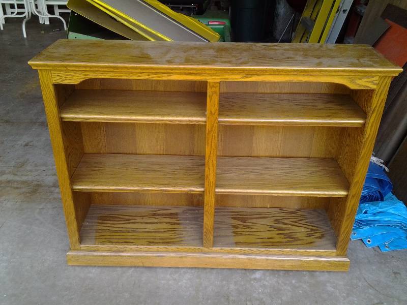 lot 74 image: Oak Bookcase Shelf 50x13x38