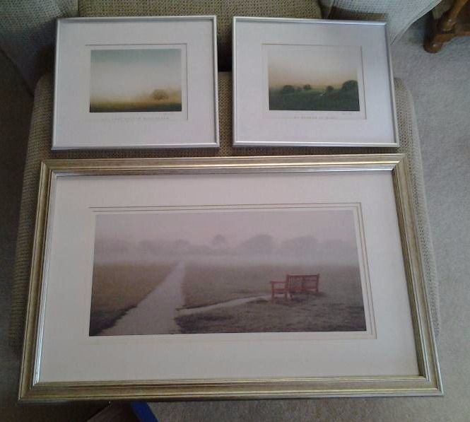 lot 131 image: 3-Framed Pictures
