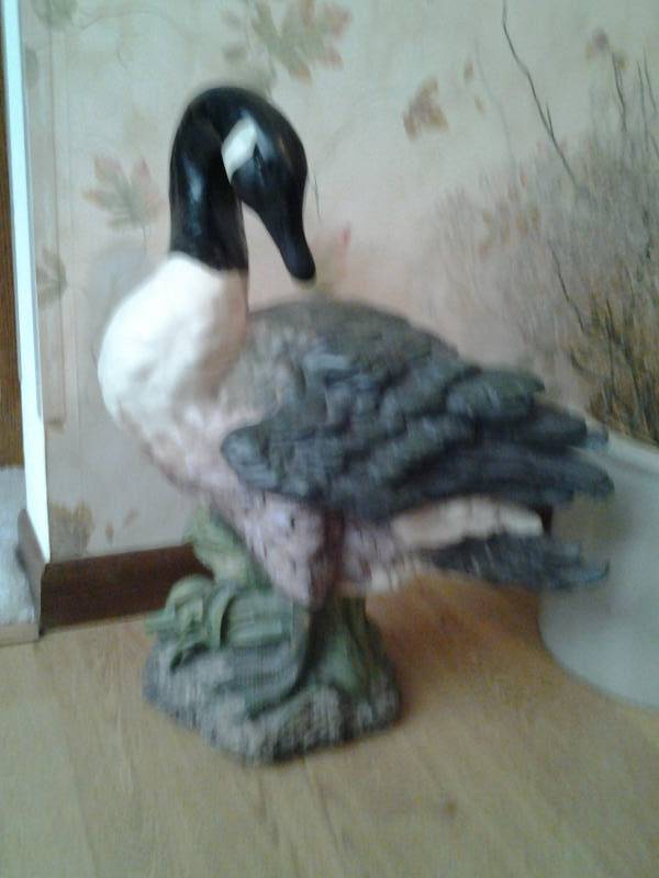 lot 183 image: Large Goose Statue