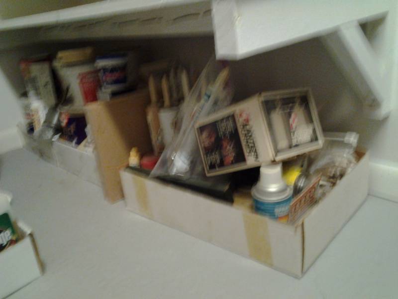 lot 267 image: Lot Of Household Paints, Hardware, Chemicals, Related