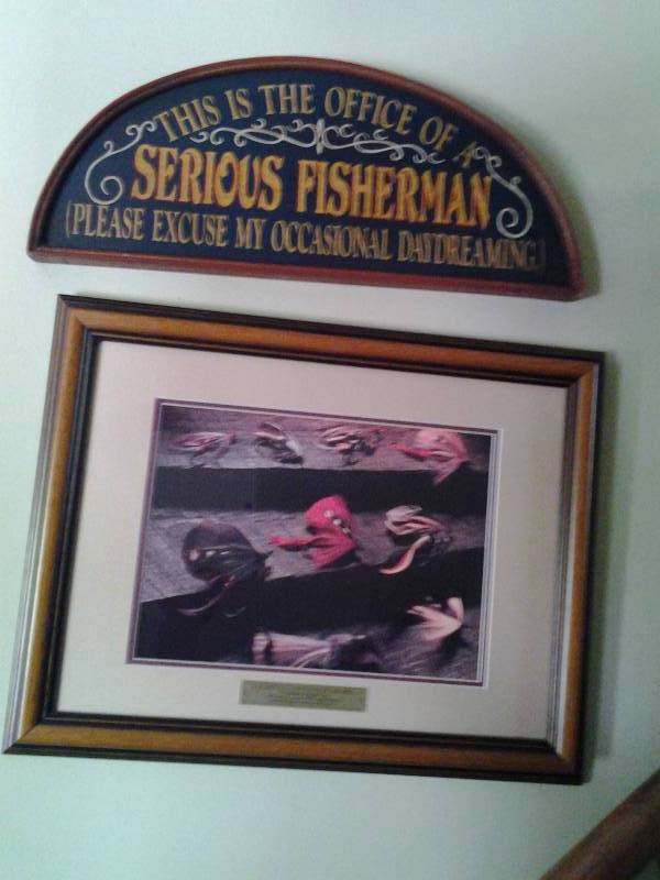 lot 225 image: 2-Fishing Theme Pictures