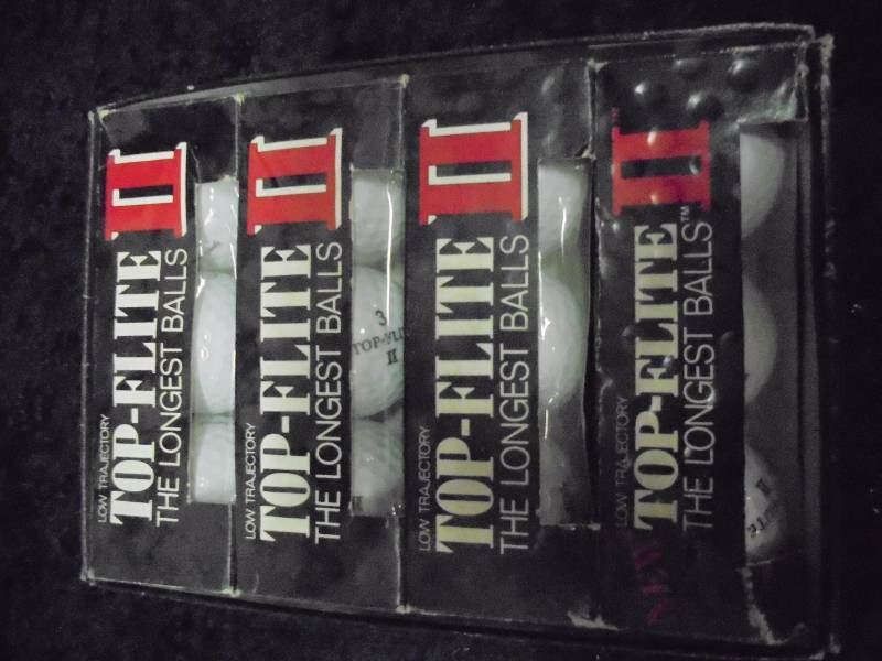 Dozen Topflite Golf Balls, New