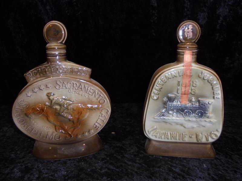 Pair  Jim Beam Decanters