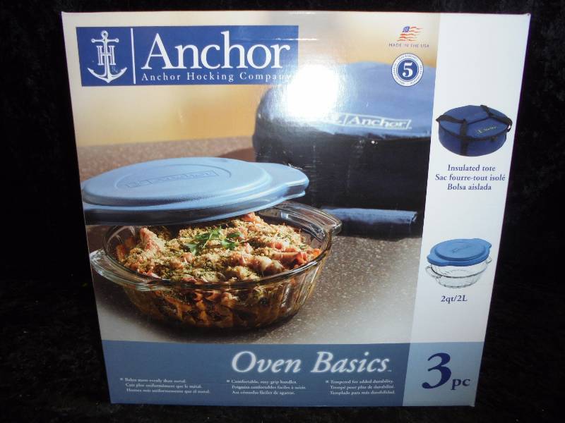 Anchor 3pc Oven Basics Set, New