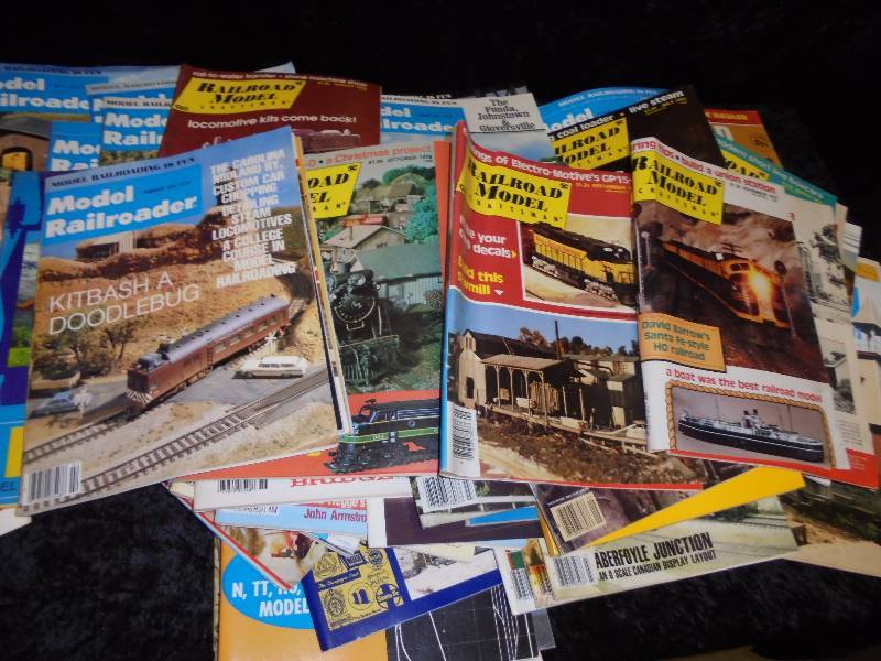 Lot - RailroadTrain Magazines