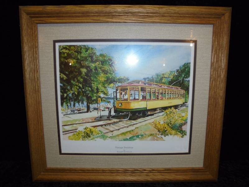 Vintage Streetcar Print