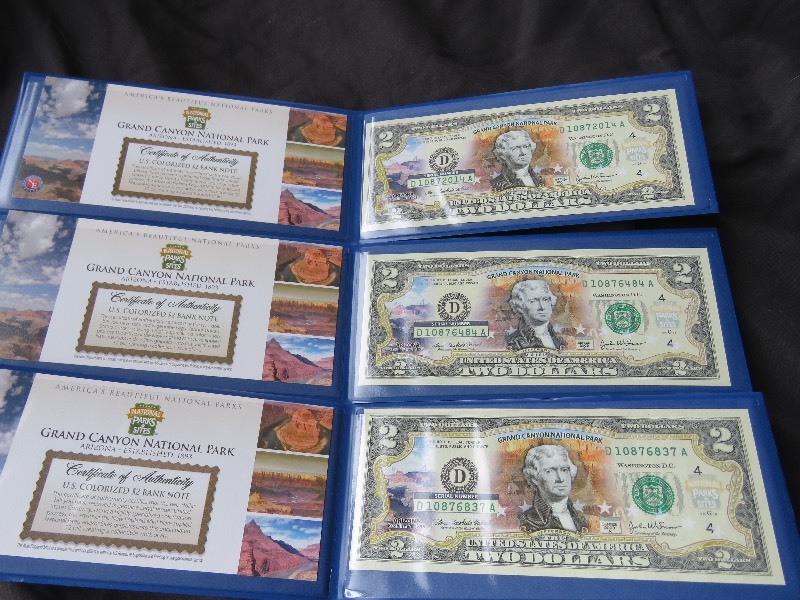 Colorized $2.00 Notes