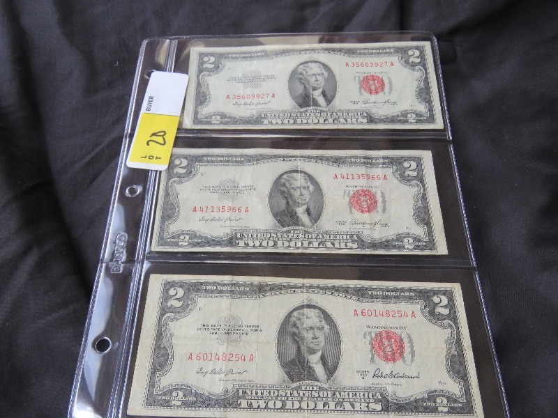 $2.00 Bills