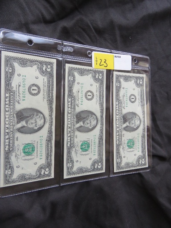 $2.00 Bills