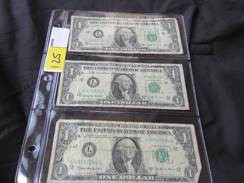 $1.00 Bills