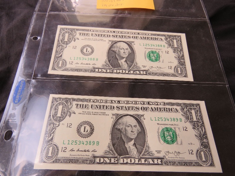 $1.00 Bills
