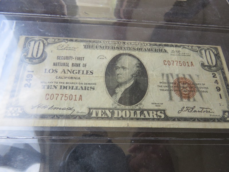1929 Ten Dollar Bill