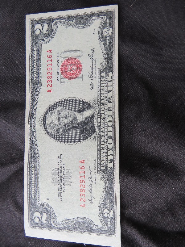 $2.00 bill
