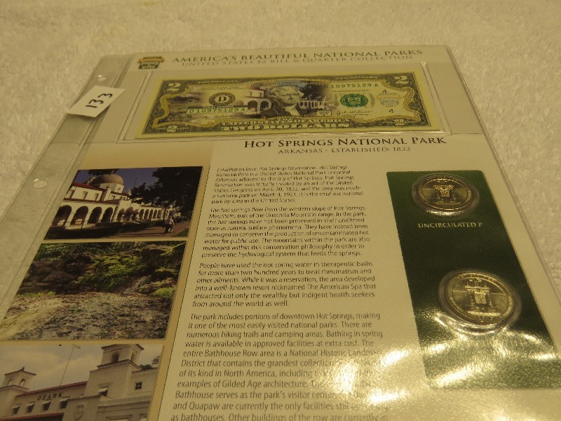 Colorized $2.00 Bill