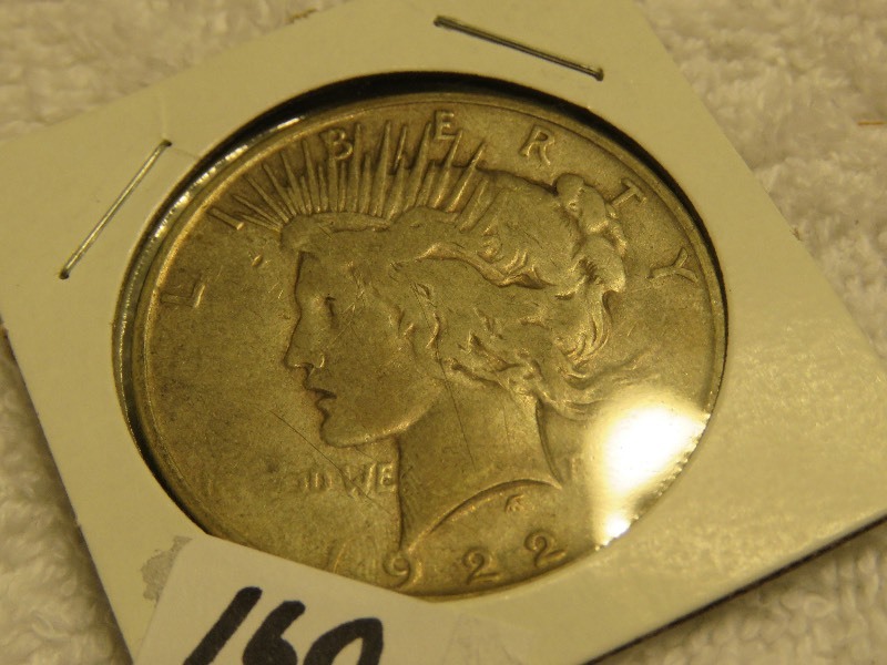 1922-S Peace Dollar