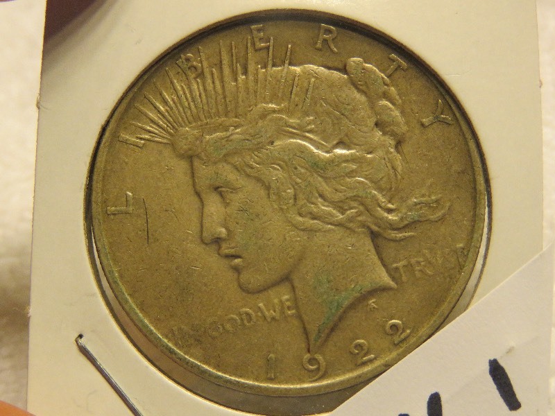 1922-D Peace Dollar