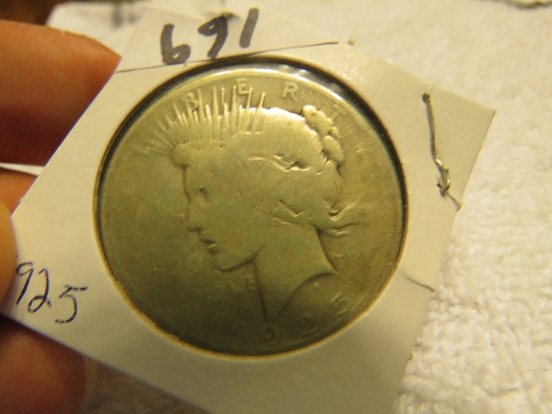 1925 Peace Dollar Coin