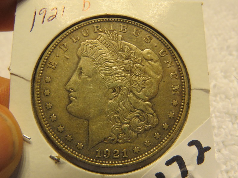 1921-D Dollar Coin
