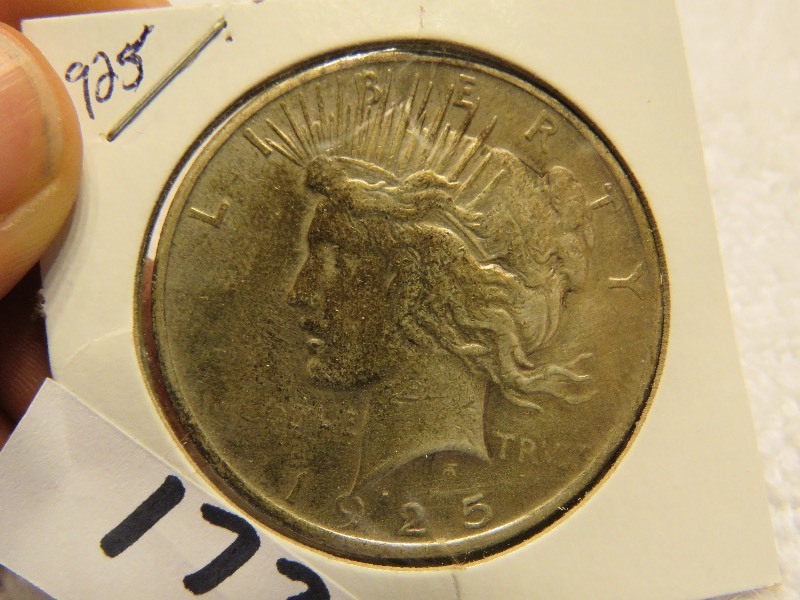 1925 Peace Dollar Coin