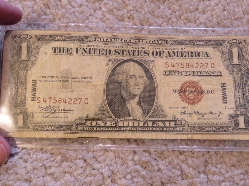 $1.00 Hawaii Silver Certificate