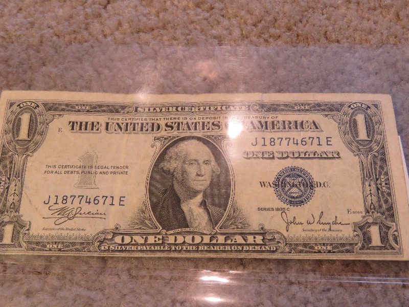 Silver Certificate Error Note