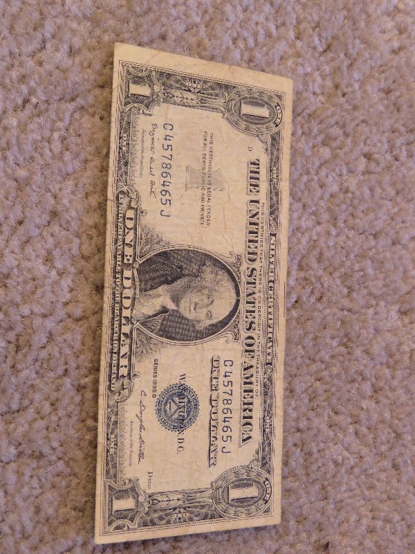 Silver Certificate Error Note