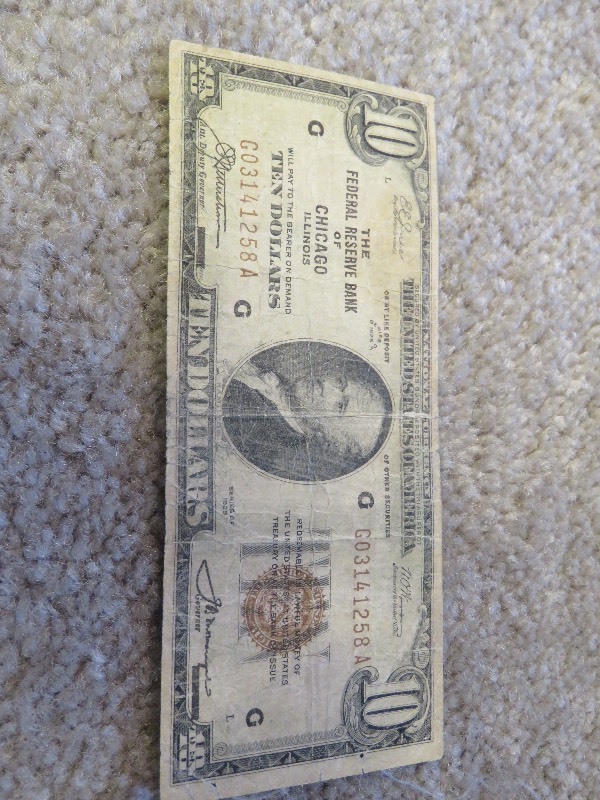 $10.00 Bill