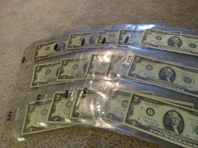 $2.00 Bills