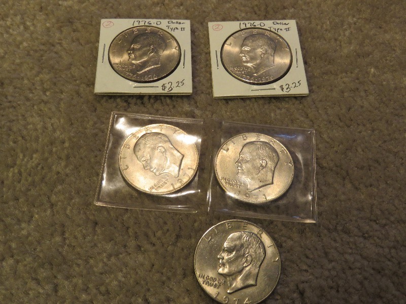 Silver dollars