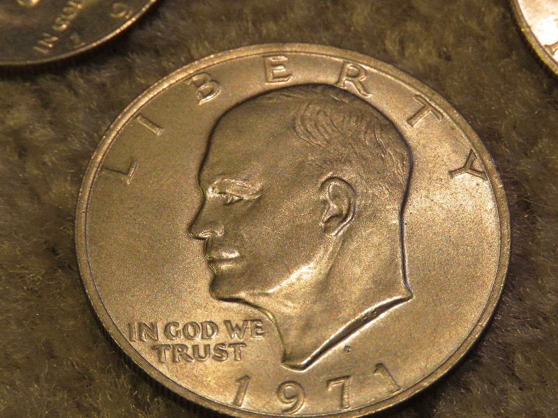 Dollar Coins, Half Dollars and Nickel