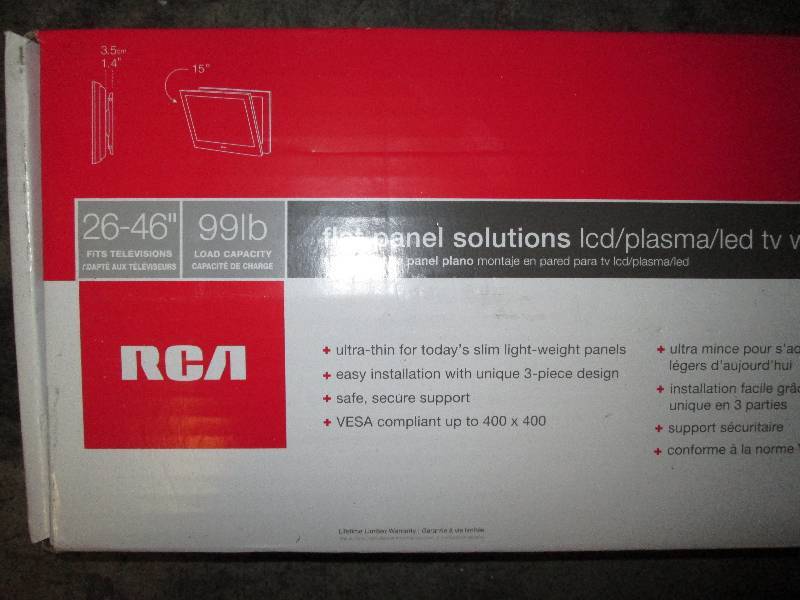 RCA MST46BKR 26-46 Ultra-Thin Tilt Mount