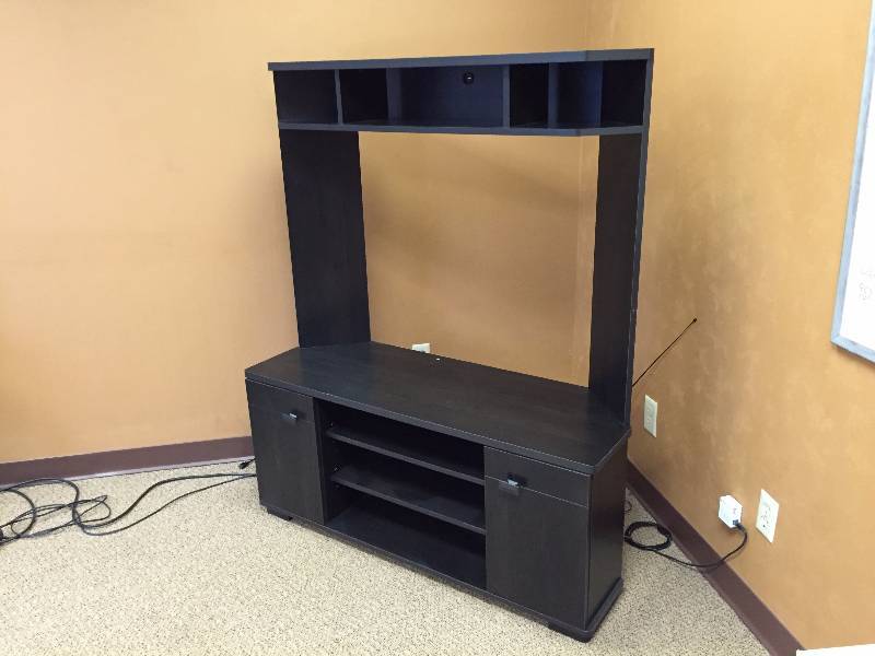 lot 36 image: Executive Conference Room Media Center Console Cabinet - Excellent Condition Dimensions 48x17x58