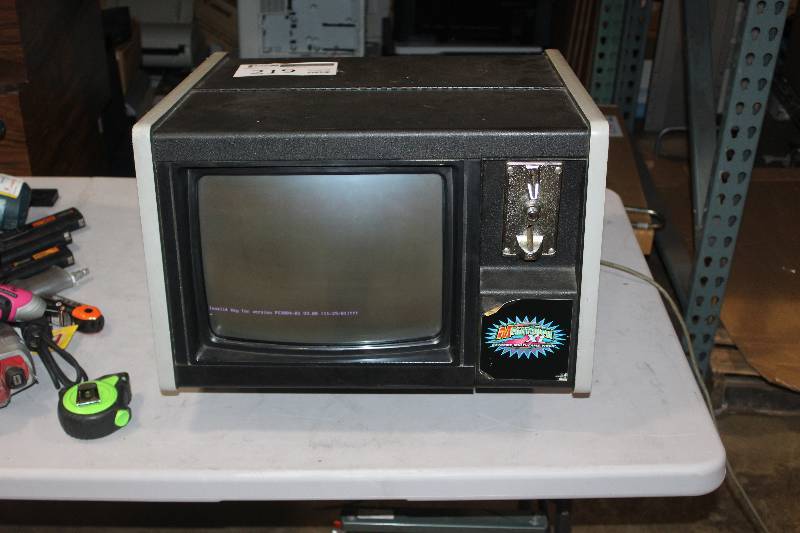lot 219 image: Merit Industries Coin Operated Megatough XL Titanium Video Arcade Console