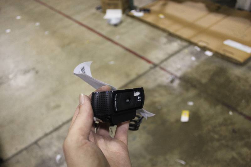 lot 251 image: Logitech Web Cam w Carl Zeiss Tessar HD 1080P Lens