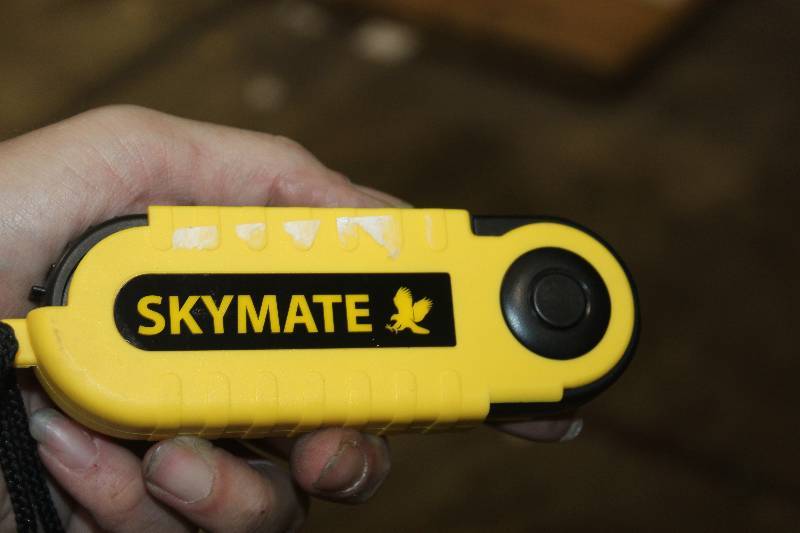 lot 252 image: Skymate WeatherHawk Digital Wind Anemometer