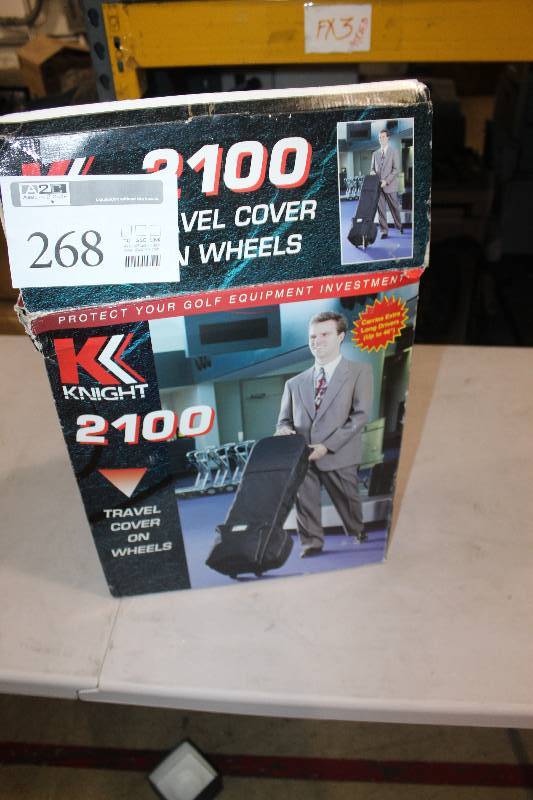lot 268 image: Knight 2100 Travel Cover On Wheels