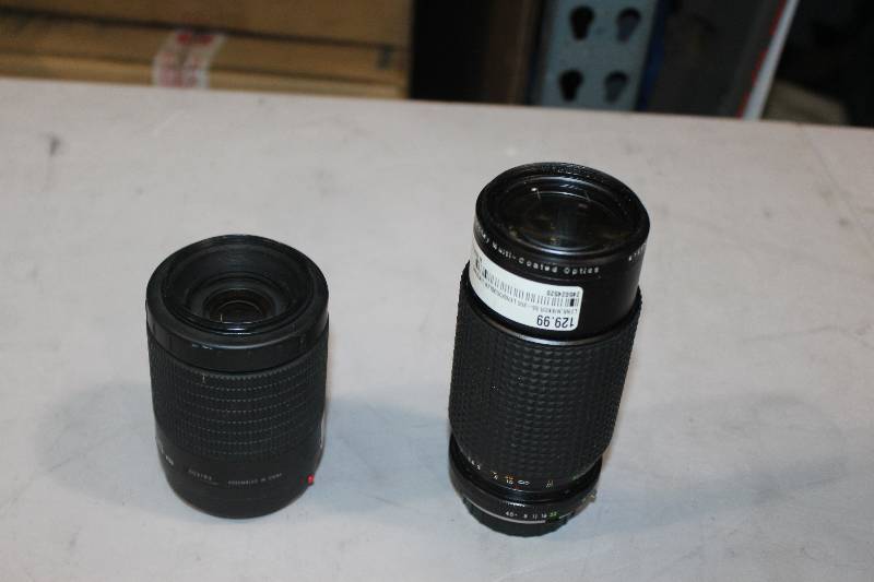 lot 287 image: Lot of (2) Camera Lens Including 1) 80-200mm AND 1) Kodak 80-210mm