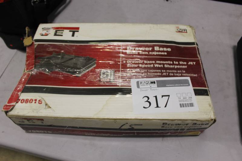 lot 317 image: Drawer Base For JET Slow Speed Wet Sharpener