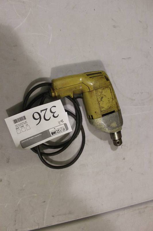 lot 326 image: Corded Drill