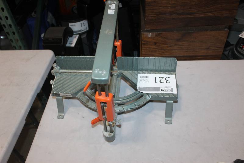 lot 321 image: Sears Craftsman Miter Box