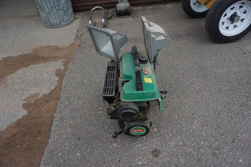 Coleman PM 1500 Powermate 1500 Watt Generator Light Source West Metro