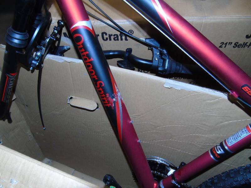 lot 52 image: Outdoor Spirit Mens 29 21-Speed Mountain Bike